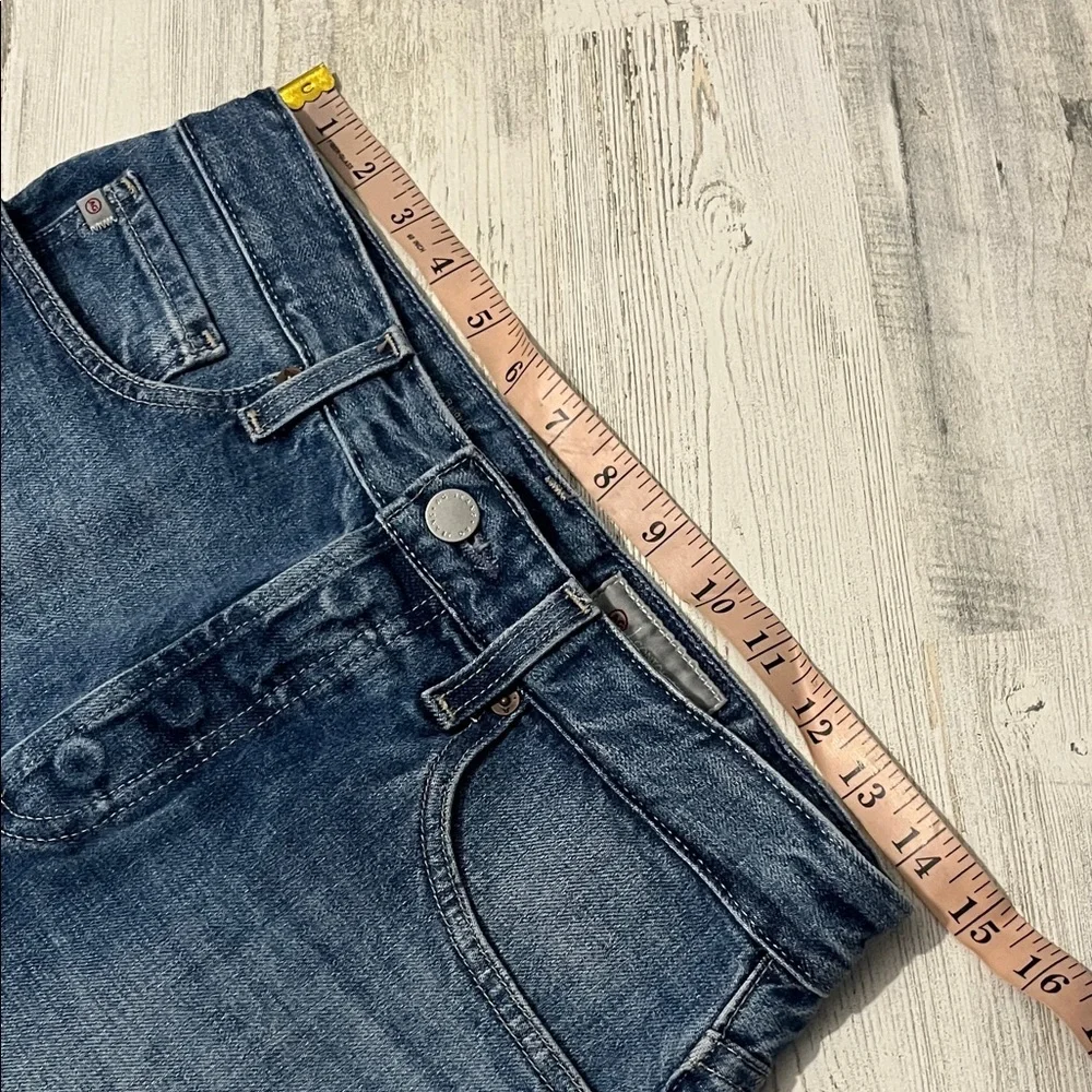 AG Adriano Goldschmied Clove Short High-Rise Baggy Fit Size 25 - Picture 9 of 12